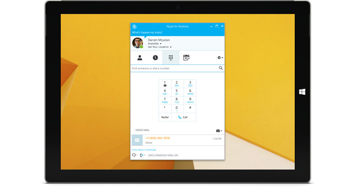 Skype for Business Calling