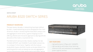 Aruba 8320 Switch Series