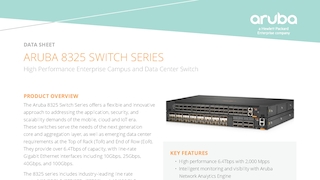 Aruba 8325 Switch Series
