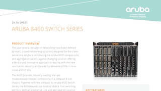Aruba 8400 Switch Series