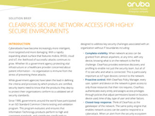 clearpass-secure-network-access
