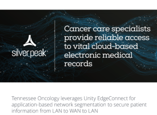 silver peak case study Tennessee Oncology