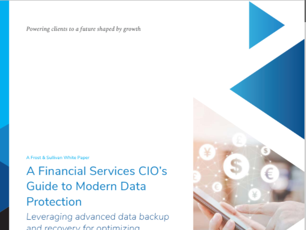 a financial servies cio guide to modern data protection