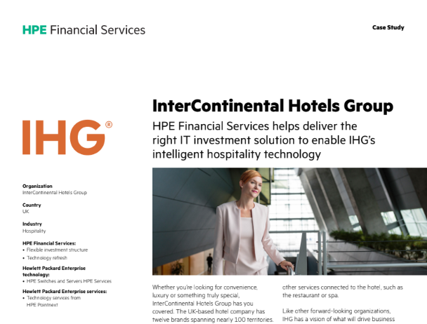intercontinental hotels group case study