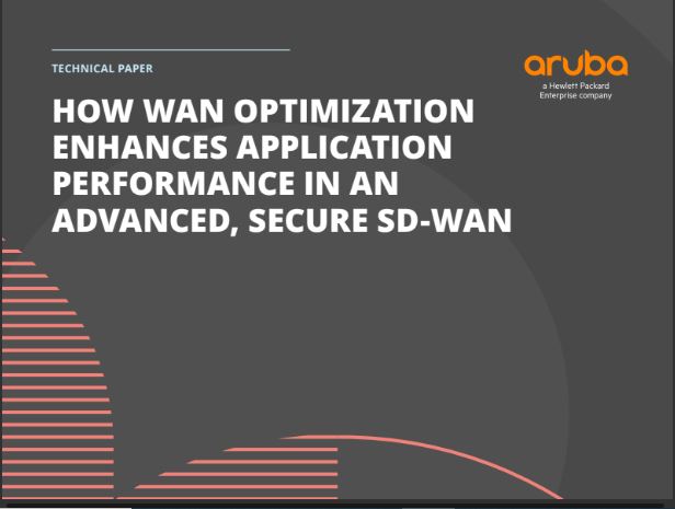 how wan optimization enhances application performance in an advanced, secure sd-wan- technical paper
