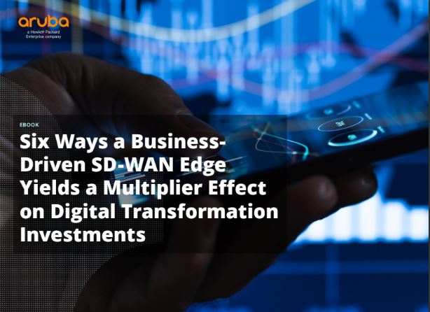 Six Ways a Business- Driven SD-WAN Edge Yields a Multiplier Effect on Digital Transformation Investments E-Book